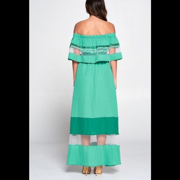 Off Shoulder Maxi - Picture 2 of 2